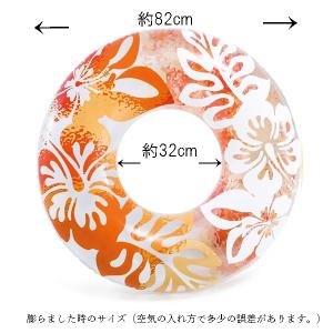 インテックス 浮き輪 うきわ 大人 子供共用サ...の詳細画像3