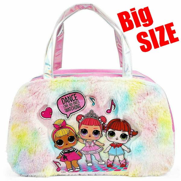 L.O.L. Surprise! lolサプライズ レインボーファー ダッフルバッグ ショルダーバッ...