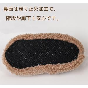 WLS あったかボアのルームシューズ ベビーキ...の詳細画像2