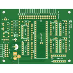 MSXを作ろう(1)-Z80CPUボード(KZ80-CPUB REV3) 専用プリント基板｜orangepicoshop