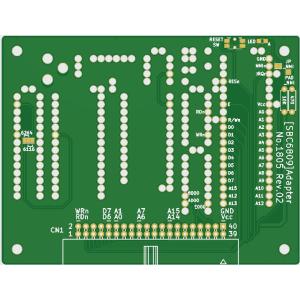 SBC6809Adapter Rev02 専用基板