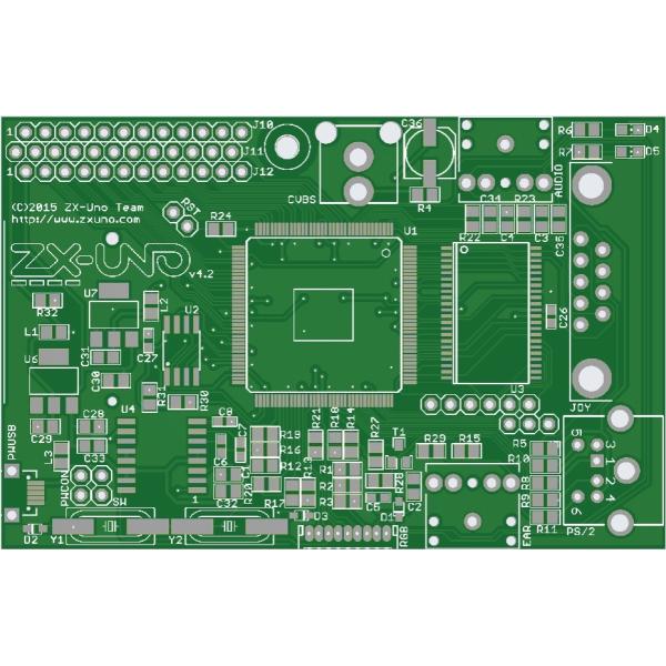 ZX-UNO専用プリント基板