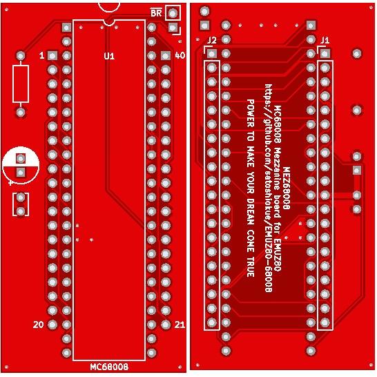 MEZ68008専用プリント基板