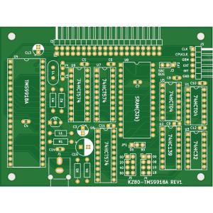 MSXを作ろう(2)-KZ80シリーズ用ビデオボード(KZ80-TMS9918A)専用プリント基板｜orangepicoshop