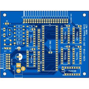 パチスロ基板 Z80 128kB RAM/16k ROM ボード (KZ80_1MSRAM REV3) 専用プリント