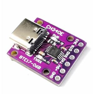 USB type-C シリアル変換モジュール(CH340E)