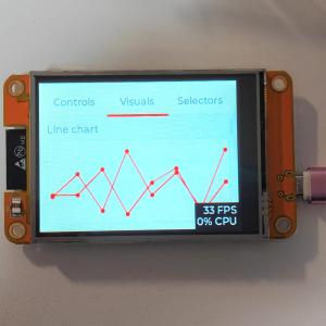 ESP32タッチ液晶モジュールの詳細画像4