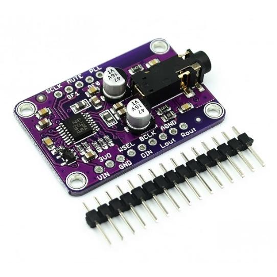 UDA1334A搭載 I2S ステレオDACモジュール