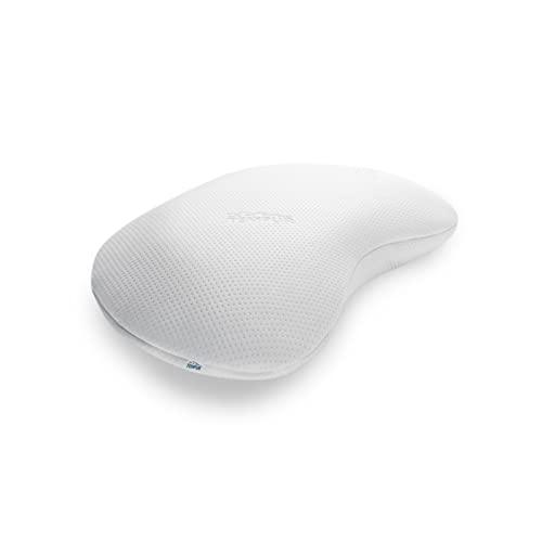 テンピュール(Tempur) 枕 まくら ソナタピロー ホワイト 首や肩にフィットする三日月型 首と...