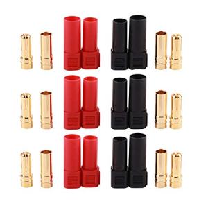 FLY RC 6ペアXT150コネクタアダプターセットメスオスプラグ6mmゴールドバナナブレットプラグコネクタRC LipoバッテリーESCモーター LipoバッテリーESCモー