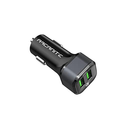 ARCANITE Quick Charge 3.0 (36W/6A 2ポート USBカーチャージャー...
