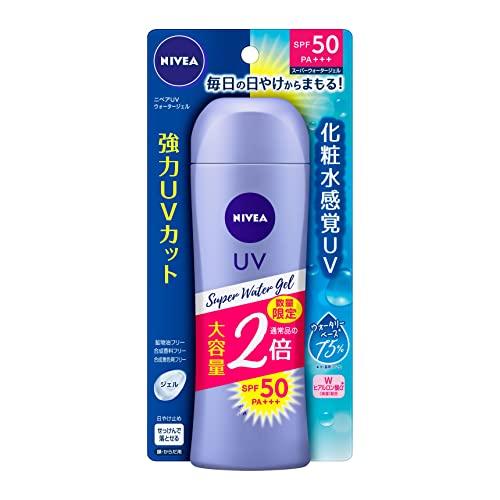 ニベアUV 【大容量】 スーパー ウォーター ジェル 160g (通常品の2倍) 日焼け止め SPF...