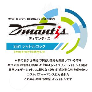最短発送 3in1 バドミントンシャトル ハイ...の詳細画像1