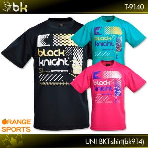 ブラックナイト BKTシャツ(bk914) T-9140 バドミントン テニス スカッシュ Ｔシャツ black knight｜orangesports