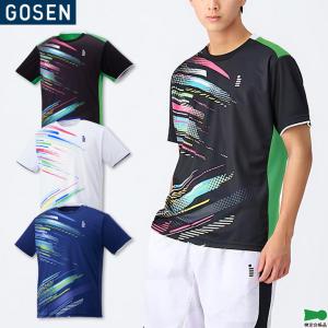 【限定品】【L】GOSEN♡ゴーセン ゲームウェア バドミントン テニス メンズ LINE追加で5%OFFクーポン配布中】【在庫限り40％OFF】ゴーセン