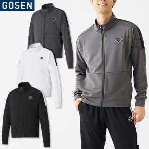 GOSEN（ゴーセン） バドミントン 裏起毛ストレッチジップアップ