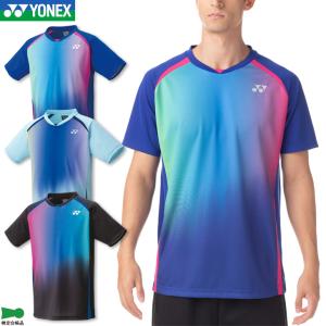 ヨネックス　バドミントンユニフォーム YONEX ヨネックス バドミントン ウェア UNI ゲームシャツ