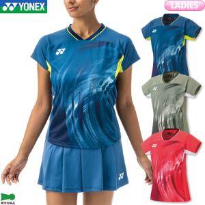 ヨネックス バドミントン レディース ゲームシャツ 20769 レディース 女性用 ゲームウェア ユニフォーム テニス ソフトテニス｜orangesports
