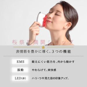 美顔器 EMS リフトアップ効果 振動 かっさ...の詳細画像5
