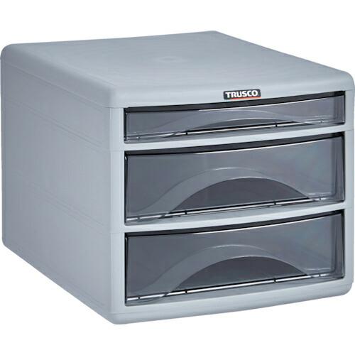 【SALE価格】TRUSCO プラスチックレターケース A4浅型1段、深型2段 ( PA4-SW3 ...