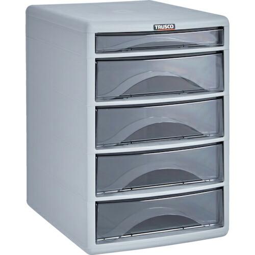 【SALE価格】TRUSCO プラスチックレターケース A4浅型1段、深型4段 ( PA4-SW5 ...