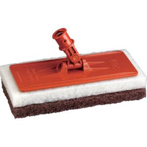【SALE価格】3M パッドホルダー NO. 95X227mm 茶・白パッド各1枚付属 ( 6472 ) スリーエム ジャパン(株)コマーシャルケア販売部｜orangetool