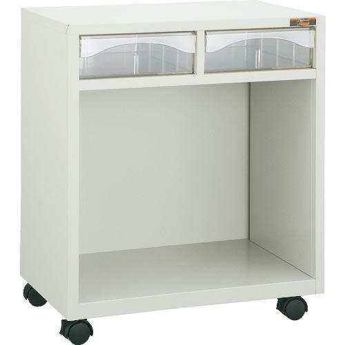 【SALE価格】TRUSCO 収納ケース キャスター付 上側深型2個付 ( DM-A4W1-C (キ...