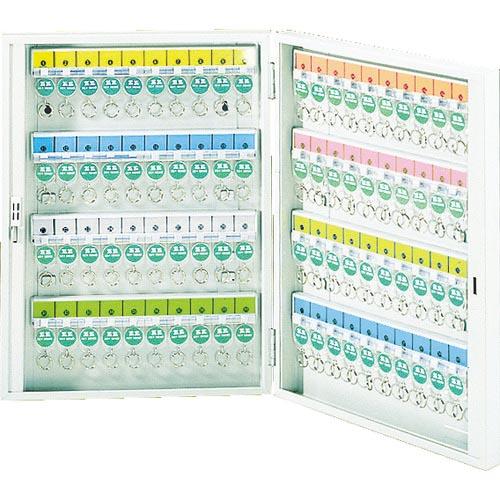 【SALE価格】TRUSCO キーボックス 鍵付タイプ ホルダ数80個 ( K-80 )