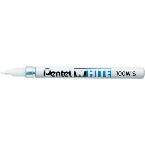 【SALE価格】PENTEL 工業用マーカー ホワイト 極細 ( X100W-SD )