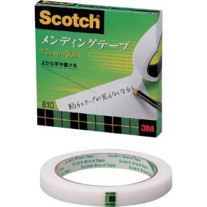 【SALE価格】3M メンディングテープ 12mmX50m 巻芯径76mm ( 810-3-12 ) スリーエム ジャパン(株)文具・オフィス事業部｜orangetool
