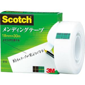 【SALE価格】3M メンディングテープ 18mmX30m 巻芯径25mm ( 810-1-18 ) スリーエム ジャパン(株)文具・オフィス事業部｜orangetool