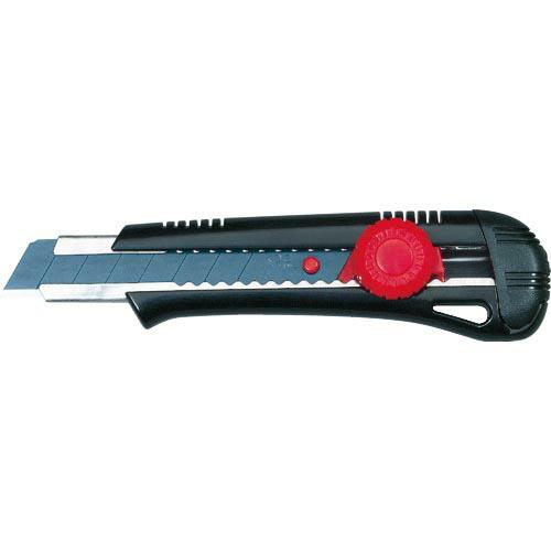 【SALE価格】KDS カッターナイフ ブラックネジロックL鋭黒刃付 全長152mm ( L-19B...
