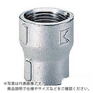 ステンレスSUS304(SCS13A) ネジ込継手 径違いソケット 20A X 10A (3/4B X 3/8B)｜orangetool