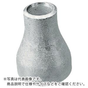 SGP(白) 突合せ溶接式管継手 同心レジューサー(CR) 65A×32A (2 1/2B×1 1/4B)｜orangetool