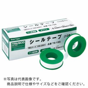【SALE価格】TRUSCO シールテープ 13mmX5m ( T6-5S )(10巻セット)｜orangetool