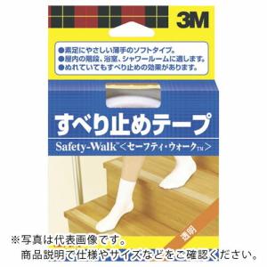 3M すべり止めテープ 屋内用 25mm×4.5m 透明 ( SWT-25 ) (20枚セット) (メーカー取寄)｜orangetool