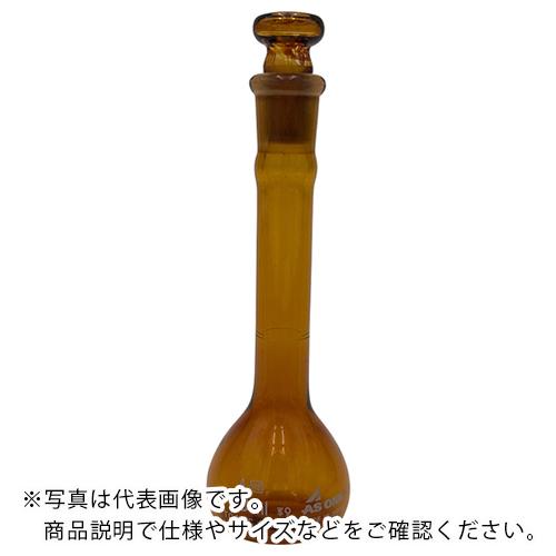 AS メスフラスコ茶10ml高精度 ASONE ( 1-8565-22 )