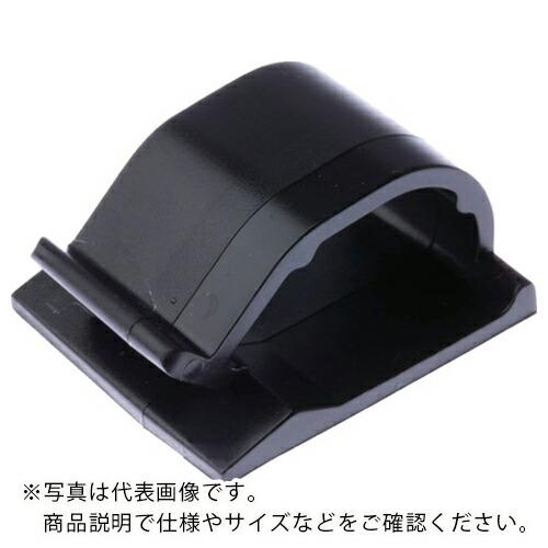 PANDUIT 固定具 コードクリップ ゴム系粘着テープ付き 黒 ( ACC62-A-D20 ) (...