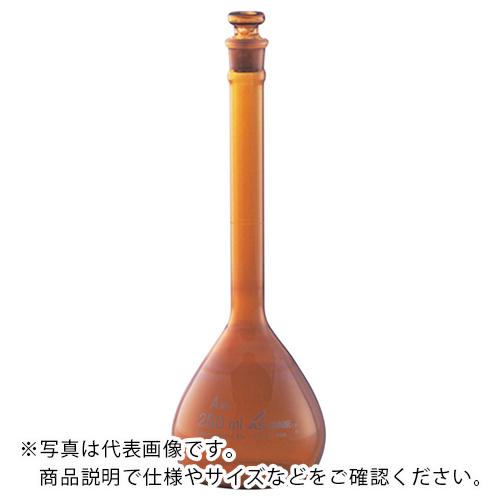AS メスフラスコ茶250ml高精度ASONE ( 1-8565-28 )
