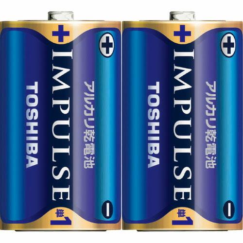 【SALE価格】東芝 IMPULSE アルカリ乾電池 単一形(2本入り) ( LR20H 2KP )