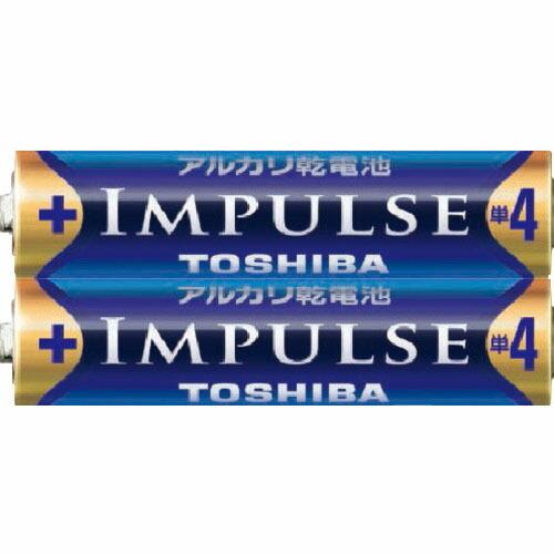 【SALE価格】東芝 IMPULSE アルカリ乾電池単4形LR03H(2本入)シュリンクパック ( ...