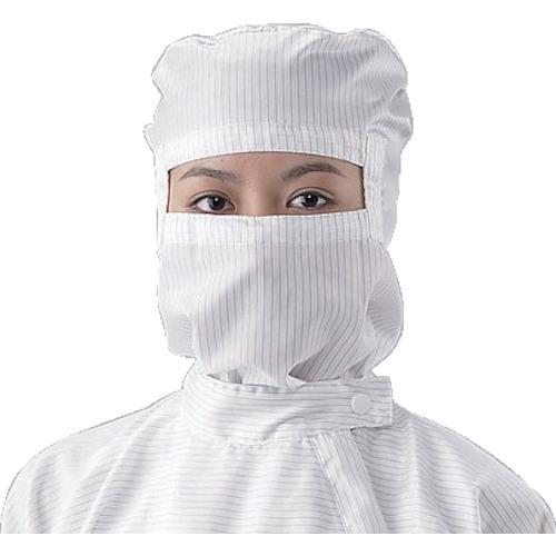 AS APクリーンスーツ用フードSHW 白 S ( 1-2315-01 )