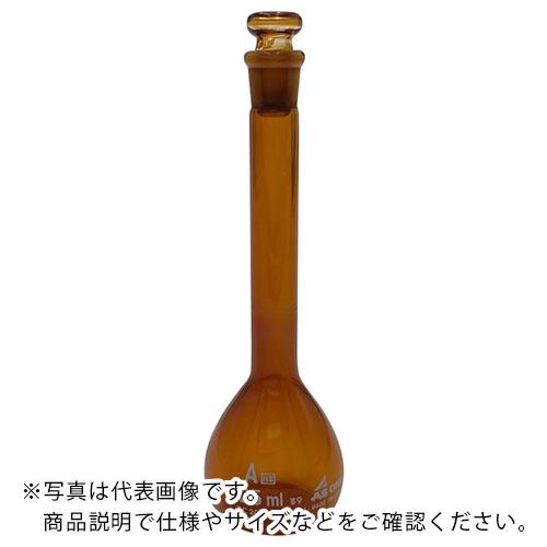 AS メスフラスコ茶25ml高精度 ASONE ( 1-8565-24 )