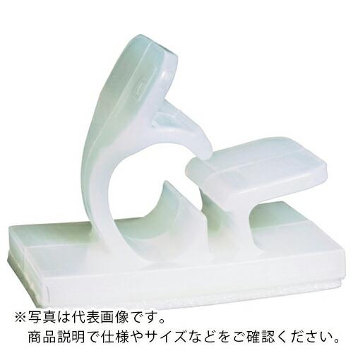 PANDUIT コードクリップ 粘着テープ付き ナチュラル ( LWC100-A-C ) (5袋セッ...