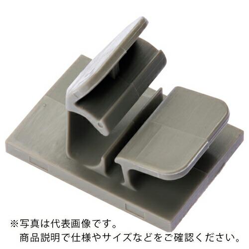 PANDUIT コードクリップ 粘着テープ付き テレホングレー ( LWC50-A-T14 ) (5...