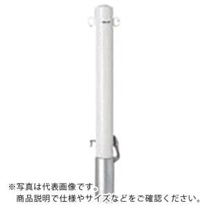 メドーマルク 鉄製ポストタイプ差込式フタ鍵付 (白、黄) ( FP2-10SK ) (メーカー取寄)｜orangetool