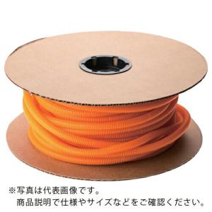 PANDUIT コルゲートチューブ ポリエチレン スリット付オレンジ 内径47.8 30.5m ( CLT188F-C3 ) (2巻セット) パンドウイットコーポレーション (メーカー取寄)｜orangetool
