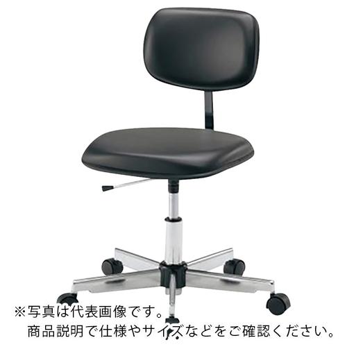 AS カラフルスタンダードチェアLSN-BK ( 2-664-01 )