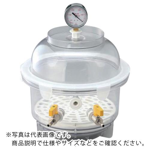 AS 成形真空デシケータRVD-300ゲージ付 ( 2-931-04 )