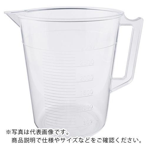 AS TPX手付きビーカー3000ml ( 1-4627-17 )